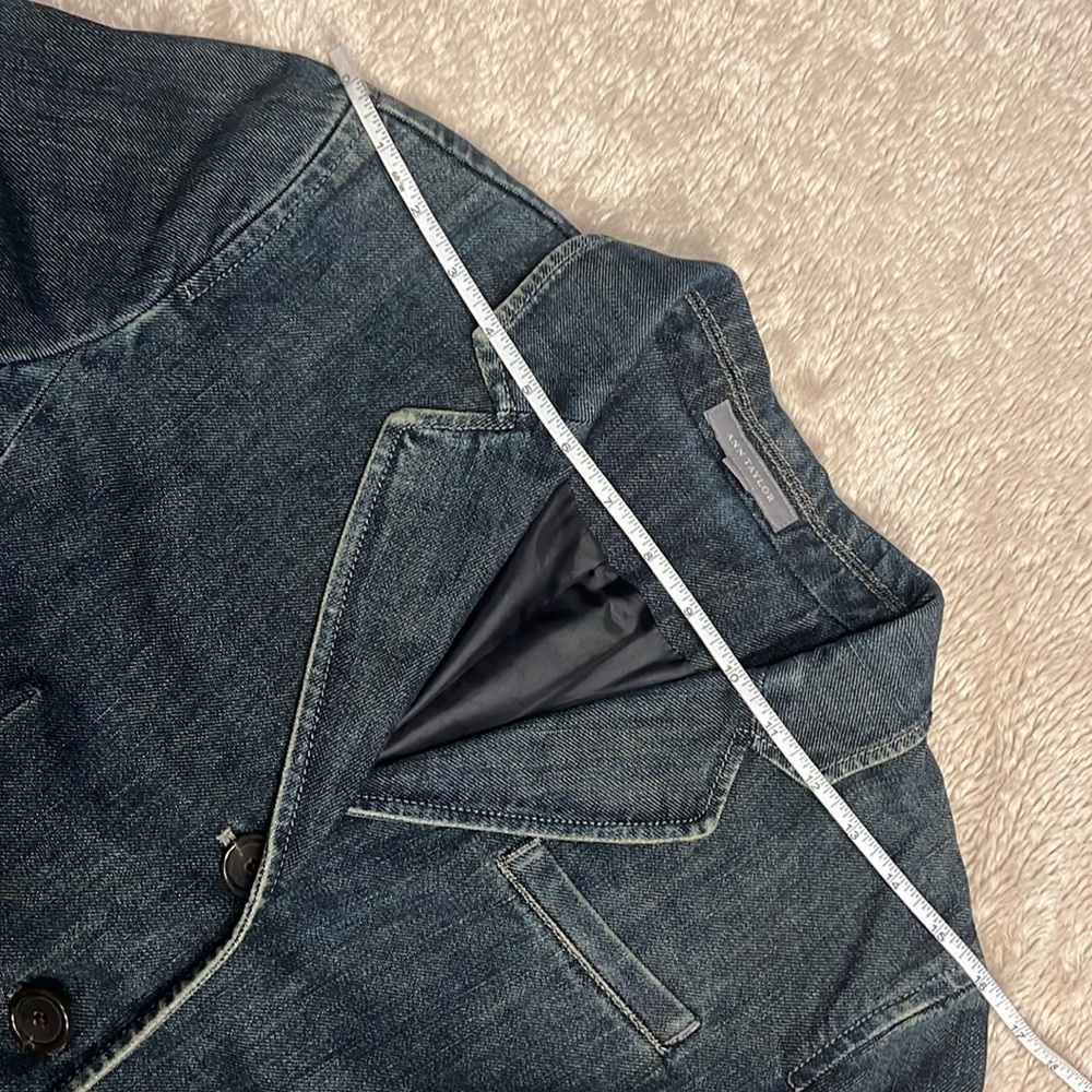 Ann Taylor Hampton Jean Jacket - image 8